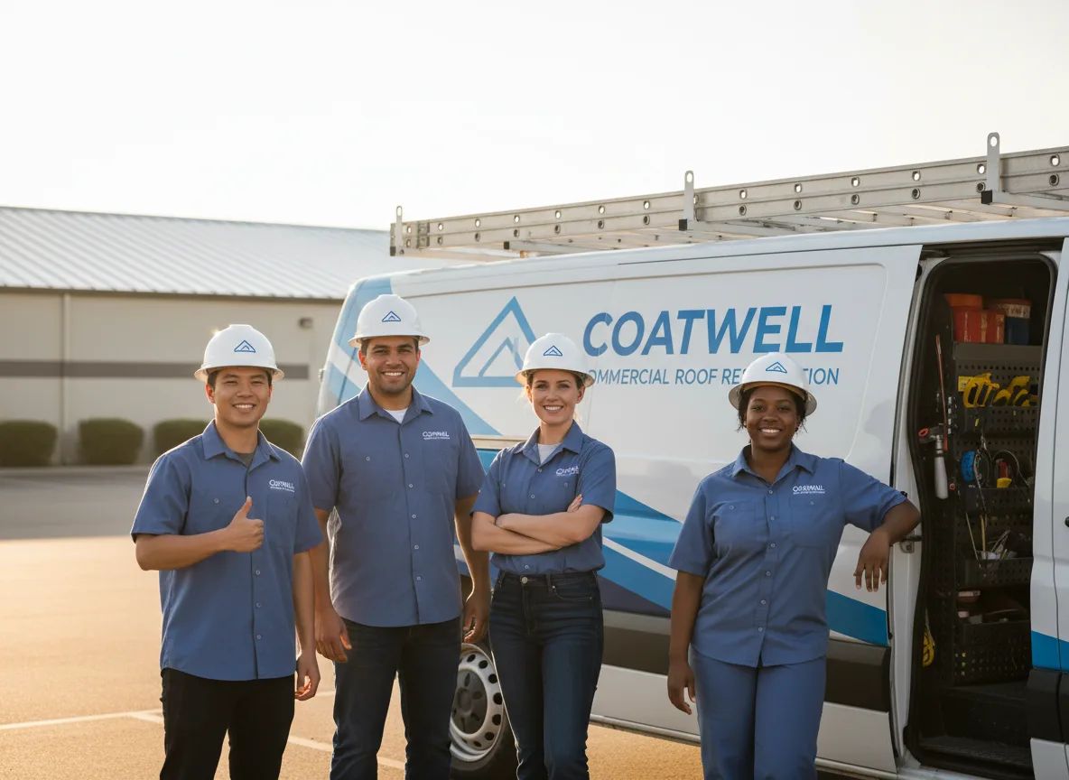 Commercial roof coating company in Thompsonville, IL